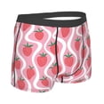 thumbnail image 2 of KLL Strawberries Men's Cotton Boxer Briefs Underwear-XX-Large, 2 of 8