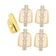 thumbnail image 4 of 5 piezas de parrillas dentales reutilizables para disfraz de rapero, para hombres y mujeres, para cosplay. Oro, 4 of 8