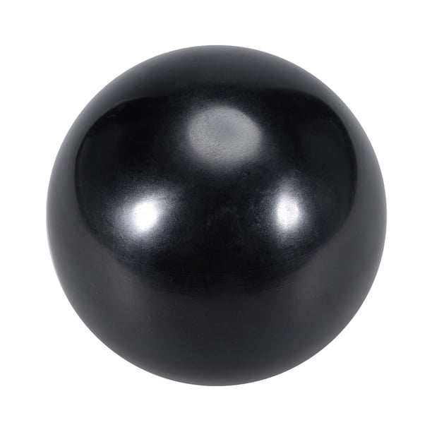 Uxcell M16 Rosca hembra 50mm Diámetro Perilla de bola de plástico negra 2 paquetes