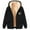 Black, variant on Lovzfmll Men's Graphic Zip Hoodie, Long Sleeve Fleece-Lined Sweatshirt Jacket, Outerwear for Warmth and Street Style Gray, 3XL