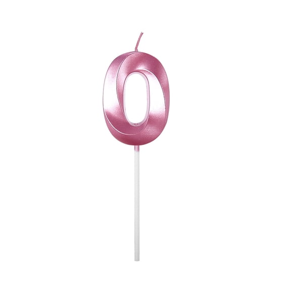 Jierger Birthday Candles Extended Big Number Candle Multicolor 3D Design Cake Topper Decoration for Any Celebration Decorative Natural Candles with Long Lasting for Mother's Day Birthday Anniversary