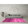 thumbnail image 3 of Ahgly Company Indoor Rectangle Abstract Pink Modern Area Rugs, 8' x 10', 3 of 4