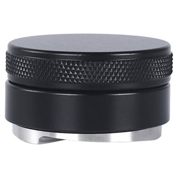 Matsuzay Distribuidor de martillo de polvo ajustable en altura para manipulación de café, dispositivo nivelador reutilizable lavable de Juegos de servir café y té 53 mm