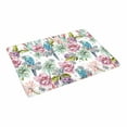 thumbnail image 2 of MKHERT Watercolor Flowers of Peony Rose Cactus and Blue Parrot Doormat Rug Home Decor Floor Mat Bath Mat 23.6x15.7 inch, 2 of 3