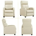 thumbnail image 6 of 26.5 x 33.5 x 39.2 in (WxDxH) Recliner Chair Single Mid-Century Reclining Sofa Home Theater Seating Club Chair,PU Leather Fabric Boucle Corduroy Material,Multi color, 6 of 7