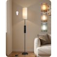 thumbnail image 1 of Lámpara de Pie GOEBLESON 164 cm Regulable con Control Remoto Beige 10W LED, 1 of 9
