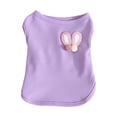 thumbnail image 2 of NIBOLOG Summer Pet T-shirt Breathable Solid Color Sleeveless Round Collar Small Medium Dog Puppy Tee Shirt Clothes Pet Supplies, 2 of 7