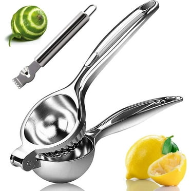 Lemon Squeezer, Lemon Squeezer Juicer, Citrus Juicer Handheld, Lemon Juicer, Stainless Steel Juicer Hand Press, Manual Citrus Press w/Zester