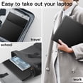 thumbnail image 6 of JETech Slim Laptop Sleeve for MacBook Pro 14-Inch(M4/M3/M2/M1, 2021-2024), PU Leather Case with Magnetic Closure (Black), 6 of 6