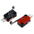 thumbnail image 2 of 10 Pcs Micro Limit Switch Long Hinge Roller Lever Arm Snap Action LOT, 2 of 5