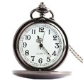 thumbnail image 1 of Pocket Watch,Retro Vintage Men Steampunk Smooth Surface Pendant Chain Classic Pocket Watch, 1 of 5