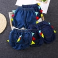 thumbnail image 5 of Baby and Toddler Girls Denim Shortie Shorts Size 6-36 Months, 5 of 7