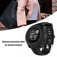 thumbnail image 2 of Lightweight Silicone Protective Case for  Instinct Smart Watch (Black, 2 of 7