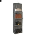 thumbnail image 2 of 6/8 Pockets Storage Bag Double-sided Transparent for Handbag Purse Organizer,Dust-Proof Wardrobe Closet Bag Hanging Holder, 2 of 10