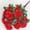 Nre--Red, variant on Popular Picks,13.39in Artificial Azalea Flower Bouquets (Cloth) – Versatile Floral Arrangements For Wedding Living Room Holiday Decor