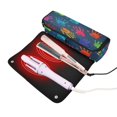 thumbnail image 6 of Hair Tools Storage with Heat Resistant Mat- Full Of Fun Printed Design Curling Iron Travel Bag/Flat Iron Case for Women, 6 of 8