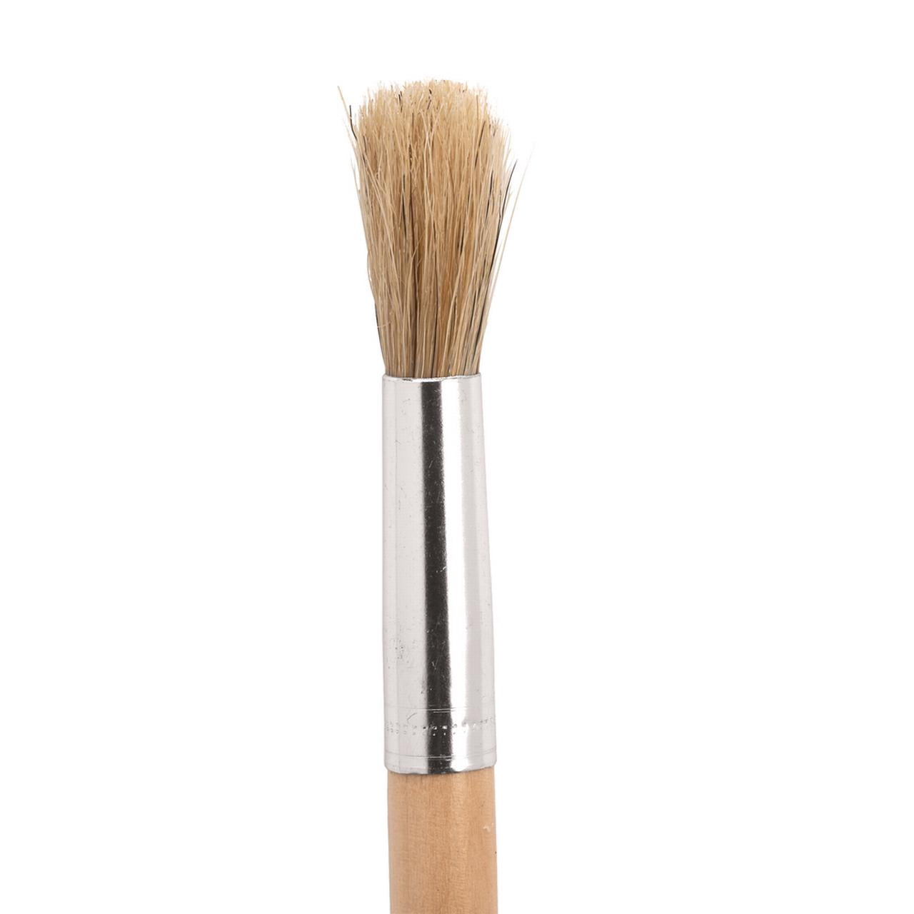 Colorations Classic Wooden Chubby Brushes - Set of 24