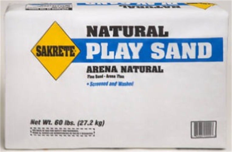 Sakrete Of North America 40100374 Natural Play Sand, 60Lbs.