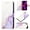 White Purple, variant on iPhone SE 2022 Case iPhone SE 3rd 2nd Gen Case, Slim Folio Flip Cover Kickstand Shockproof Protection Cards Slots Hand Wrist Wallet Case for Apple iPhone 8/7 SE 2020- Grid Marble