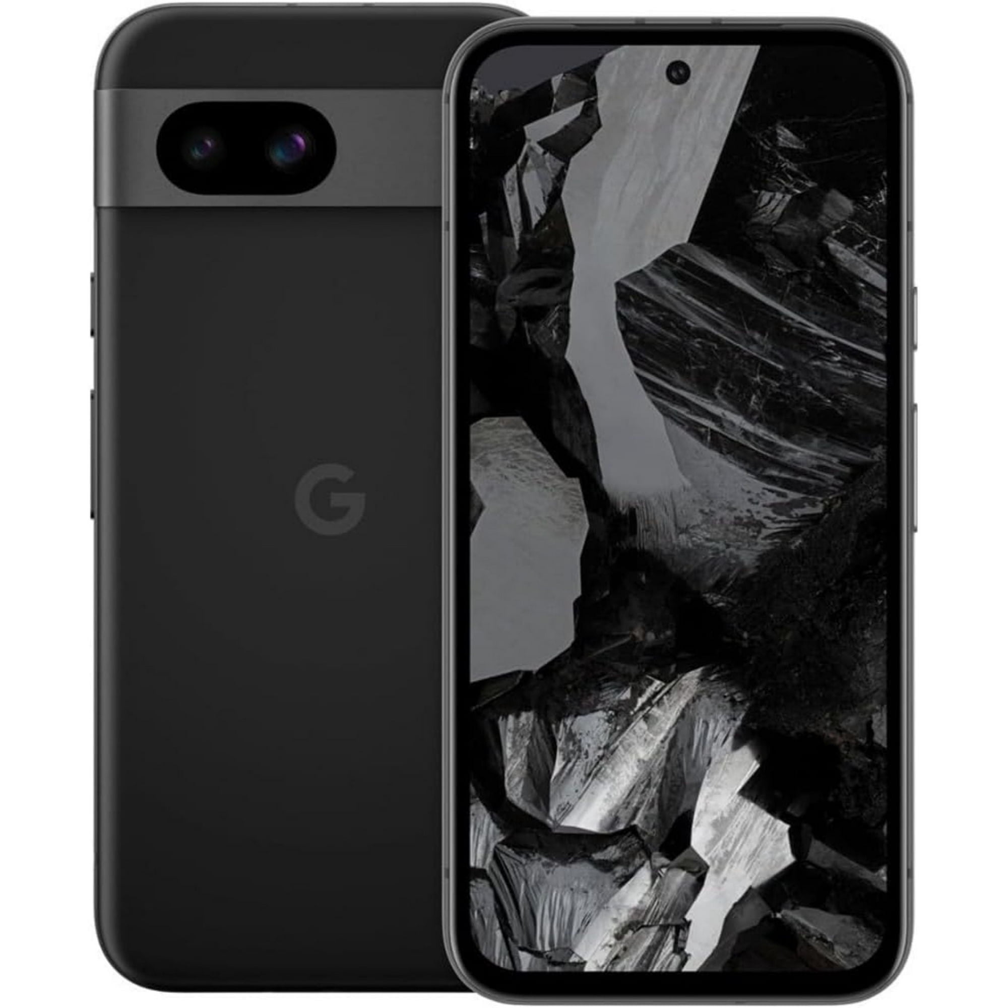 No Plan-Unlocked Device Google Pixel 8a Cell Phone 128GB 8GB RAM Obsidian