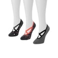 thumbnail image 3 of Muk Luks Women's Ballerina Sock, 3 Pair, 3 of 4