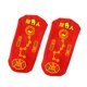thumbnail image 5 of 3x 1 Par de Calcetines de Tripulación de año Nuevo Calcetines de Algodón Rojos Elásticos Informales a Media Pantorrilla Calcetines Cálidos de Navidad 3 piezas, 5 of 8