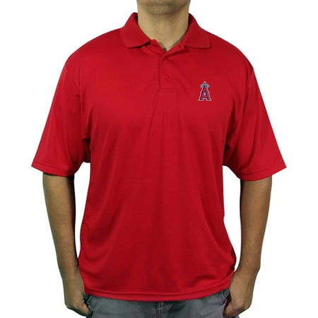Anaheim Angels Cap - MLB LA (Anaheim) Angels Men's poly polo shirt