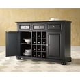 thumbnail image 3 of Crosley Furniture Alexandra Buffet Server and Sideboard Cabinet with Wine Storage, 3 of 5