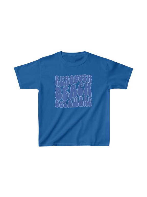Rehoboth Beach De Delaware Moving Kids Shirt Gifts Boys Girls Youth Tee