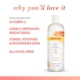 thumbnail image 3 of Burt's Bees Truly Glowing Hydrating Toner with Vitamin C, 98.8% Natural Origin, 12oz, 3 of 13