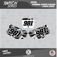 thumbnail image 3 of Kalair GFX Graphics Kit for Honda CR125 (2000-2001) Twitch Series, 3 of 5