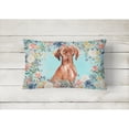 thumbnail image 2 of Carolines Treasures CK3424PW1216 Vizsla Canvas Fabric Decorative Pillow 12H x16W multicolor, 2 of 4
