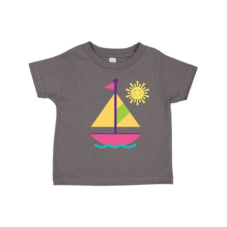 

Inktastic Sailing Nautical Sailboat Girls Gift Toddler Toddler Girl T-Shirt