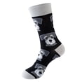 thumbnail image 3 of Animal Print Cotton Socks Cute Comfortable Casual Birthday Novelty Socks, 3 of 3
