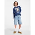 thumbnail image 2 of Weekend Academy Boys Layered Graphic Tee with Long Sleeves, Sizes 4-18, 2 of 5
