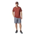 thumbnail image 3 of Pantalón corto de senderismo Columbia Washed Out para hombre, color gris fresno, talla 32, 3 of 8