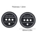 thumbnail image 5 of 1 para Trident/NAB adaptador espaciador para Revox Studer Revox/Teac (0,2 mm) 2 piezas, 5 of 6