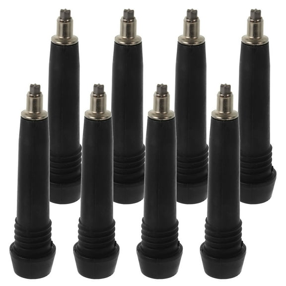 DECOMELODY 8Pcs Walking Hiking Stick Tips Carbon Tungsten Steel for Hiking and Trekking Poles