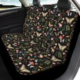 thumbnail image 4 of Pzuqiu Butterfly Leaf Pattern Breathable Car Seat Covers, Easy to Install Full Set Fit for Cars, 4 of 10