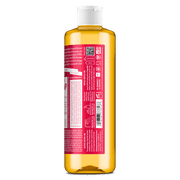 Dr. Bronner's Magic Soap - Rose - Pure-Castile Liquid Soap - 16 fl oz - for Face, Body Wash, Hands