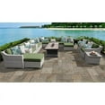 thumbnail image 2 of Fairmont 17 Piece Outdoor Wicker Patio Furniture Set 17d in Cilantro, 2 of 2