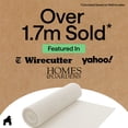 thumbnail image 6 of GORILLA GRIP Drawer Shelf Liner, Non-Adhesive Liners for Kitchen Pantry Cabinets, Easy Install, 17.5"x30', Snow White, 6 of 9