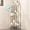 White, variant on Standing Shower Caddy Corner - 3‑Tier Stainless Steel Shower Organizer Shelf with 12 Hooks and Adhesive Pads, Rustproof Corner Shelves Stand Rack for Bathroom Shower Room, Black