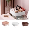 thumbnail image 3 of Makeup Storage Box Cosmetic Organizer Dust Proof Display Cases for Bathroom Vanity Countertop, 3 of 5