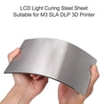 thumbnail image 4 of Flexible Magnetic Build Surface,  Compatibility 172x110mm Brushed Finish  Flatness Light Curing Spring Steel Sheet  for M3 SLA DLP 3D Printer, 4 of 7