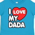 thumbnail image 4 of Inktastic I Love My Dada Boys or Girls Toddler T-Shirt, 4 of 5