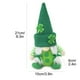 thumbnail image 3 of Fiudx Muñeco de San Patricio, Adorno de Rodolfo Sin Rostro, Adorno Festivo para El Hogar, Adorno para Mesa de Fiesta, Decoración Navideña Multiusos, Ideal para El Hogar y La Oficina, Tamaño 21 X 10 X, 3 of 3