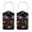 Multi2, variant on RATGON 2 Pack Luggage tag PU Leather with Stainless Steel Loop Riverside Firefly Dragonfly Travel Trip