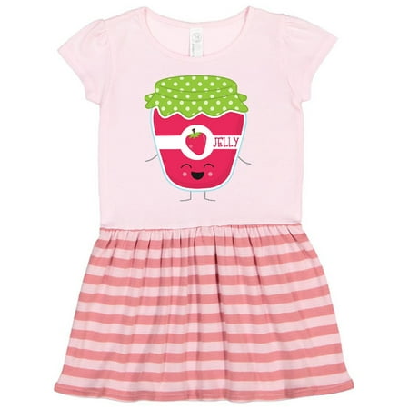 

Inktastic Jelly Costume Gift Toddler Girl Dress
