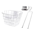thumbnail image 3 of Cesta de bicicleta elegante para mujer y hombre, cesta delantera para bicicleta para viajes, ciclismo al aire libre, 3 of 8